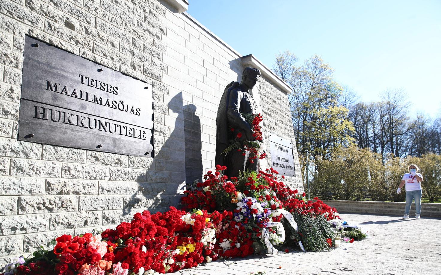 Pronkssõdur 2020. aasta 9. mai hommikul