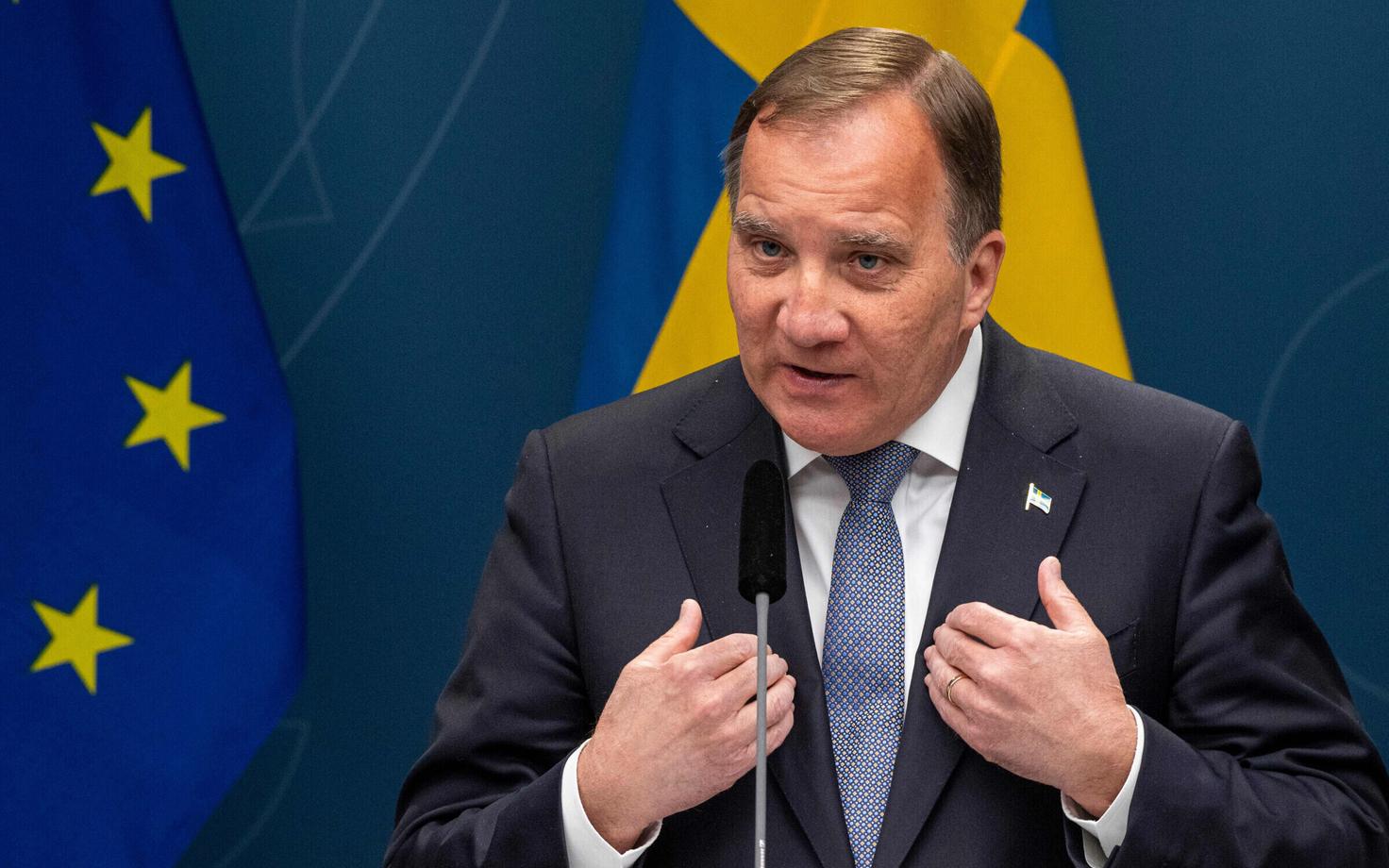 Rootsi peaminister Stefan Löfven kaitseb oma riigi koroonastrateegiat.
