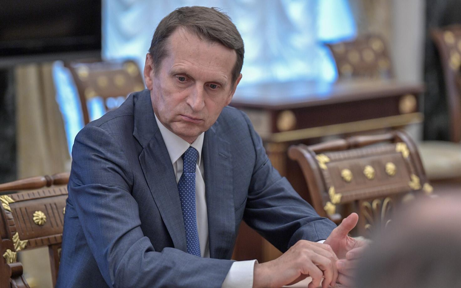 Venemaa välisluureteenistuse juht Sergei Narõškin.