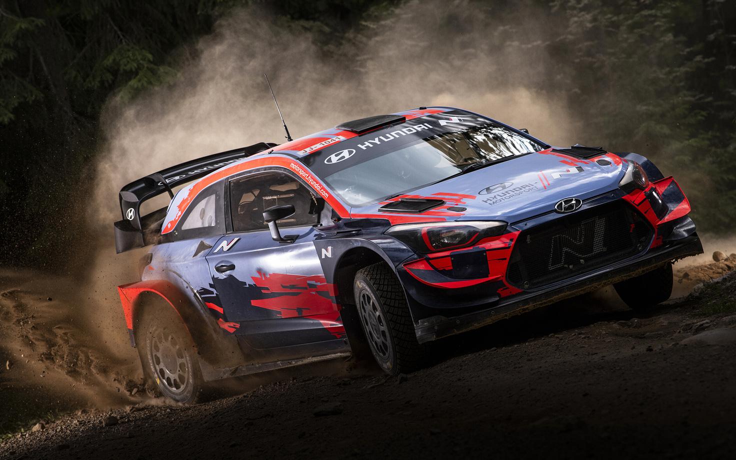 Ott Tänak Soomes testimisel.