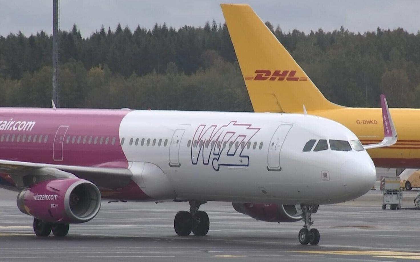 Самолет Wizz Air.