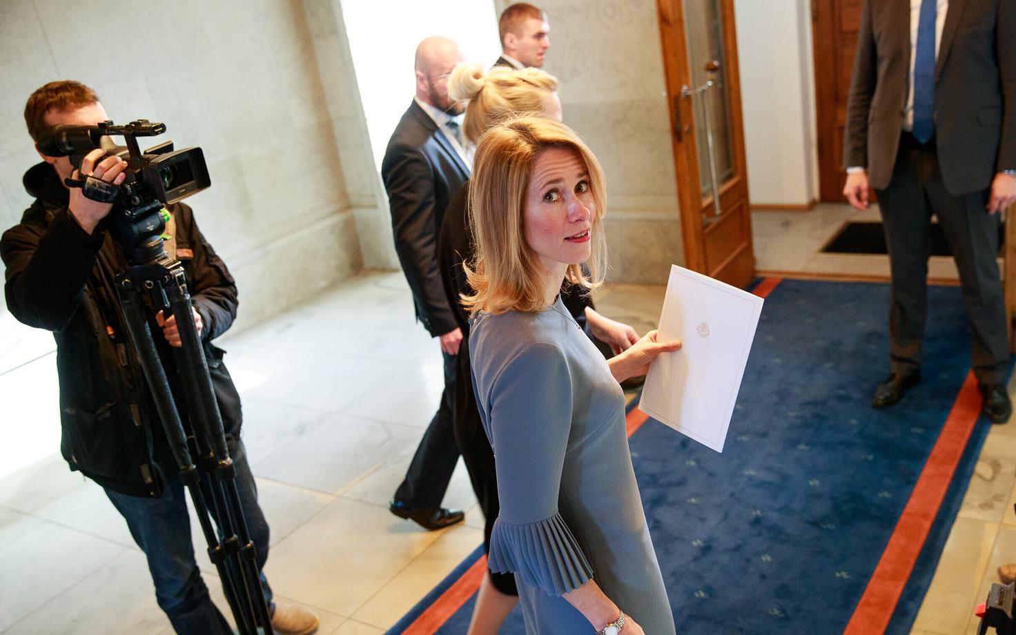 Reform Party leader Kaja Kallas.