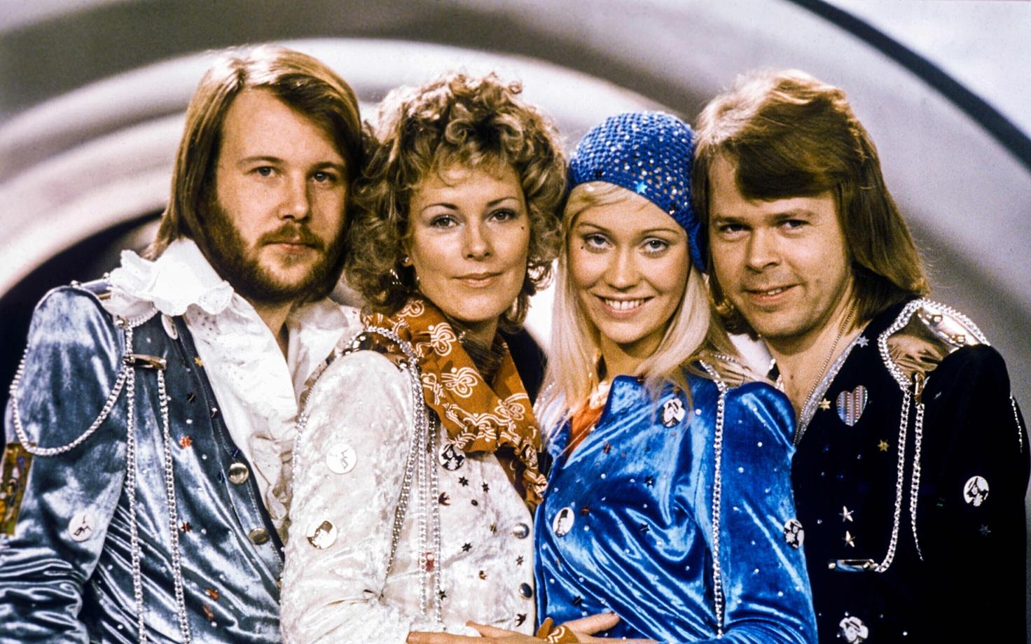 ABBA 1974. aastal pärast Eurovisiooni lauluvõistluse võitmist.
