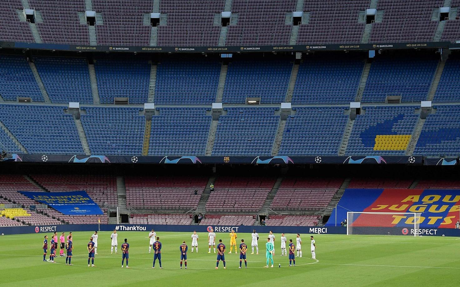 Meistrite liiga kohtumine Barcelona ja Napoli vahel