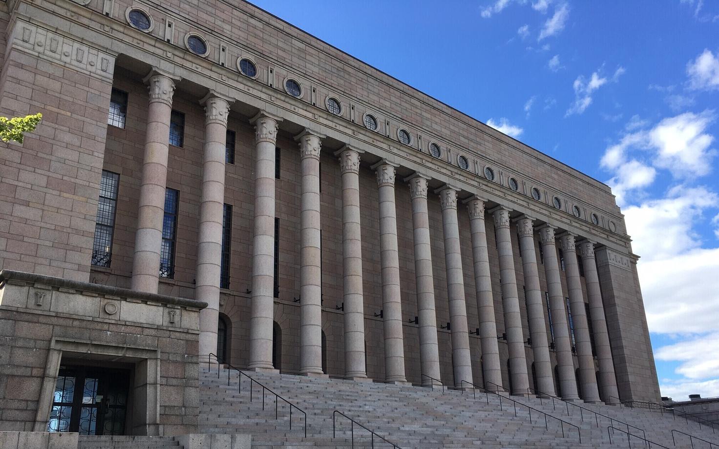 Финский парламент.
