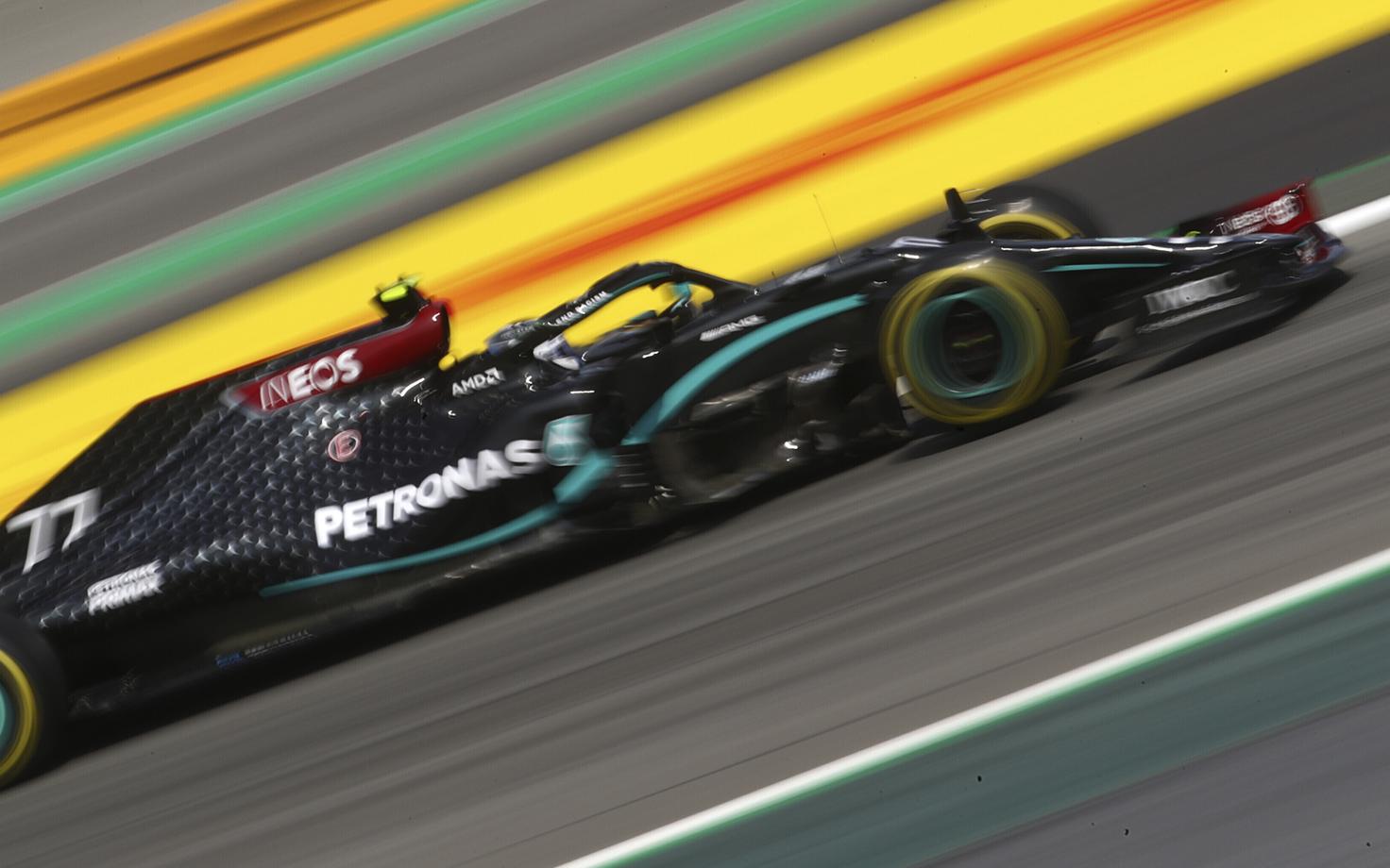 Valtteri Bottas Hispaania GP esimesel vabatreeningul