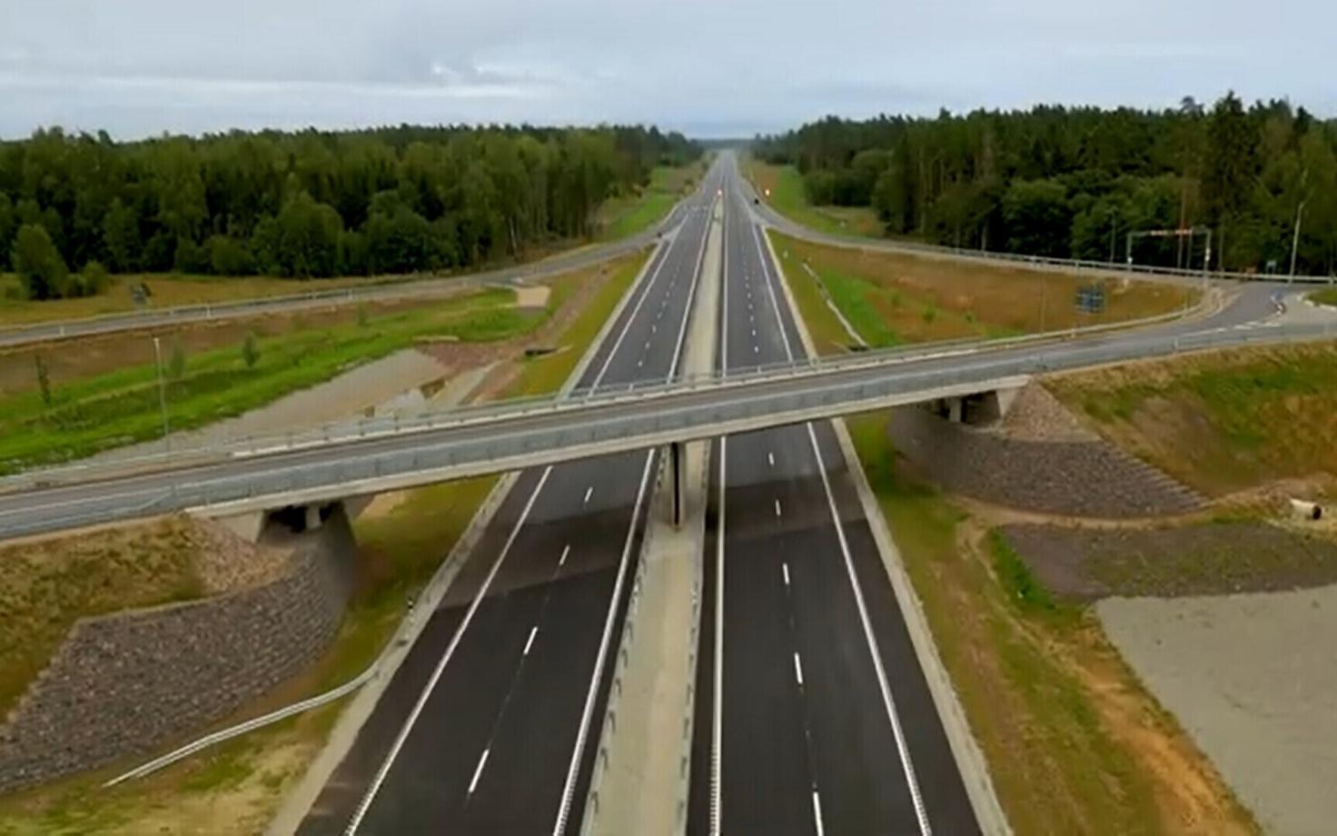 Kose-Võõbu neljarajaline teelõik.