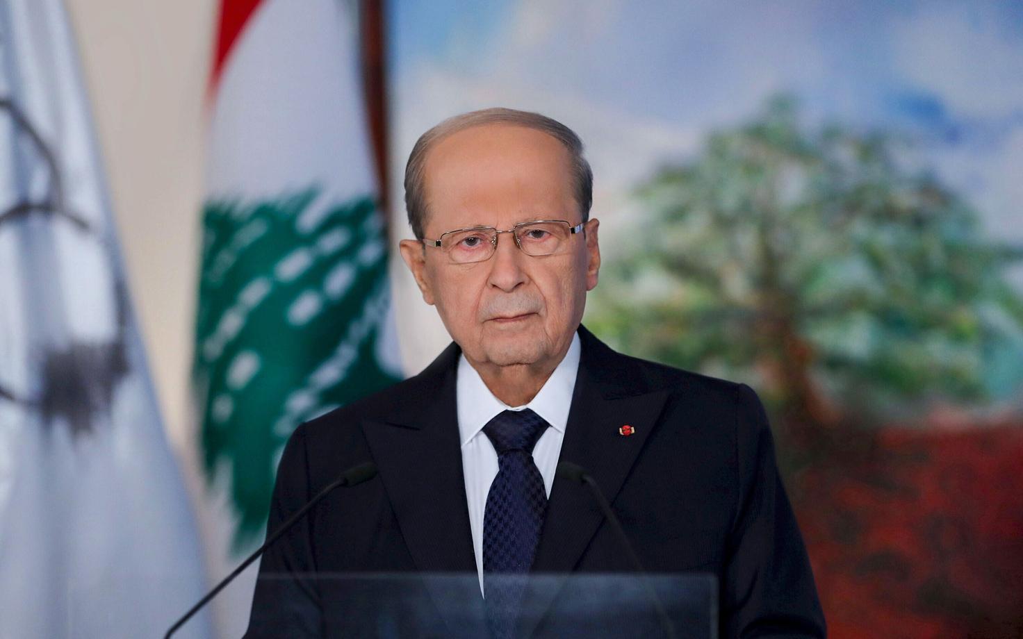 Liibanoni president Michel Aoun.
