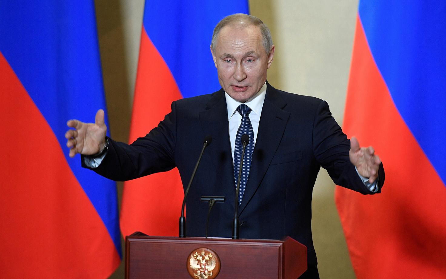 Vene president Vladimir Putin.