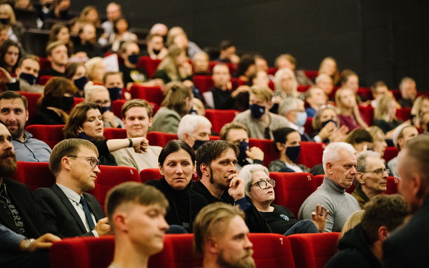 People at the movie premiere of