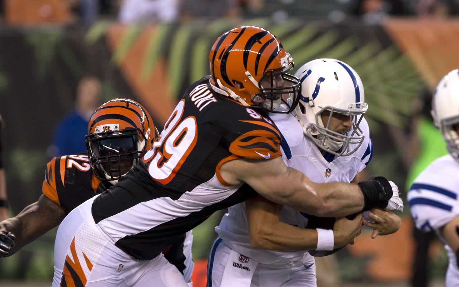 Margus Hunt Cincinnati Bengalsi vormis aastal 2014.