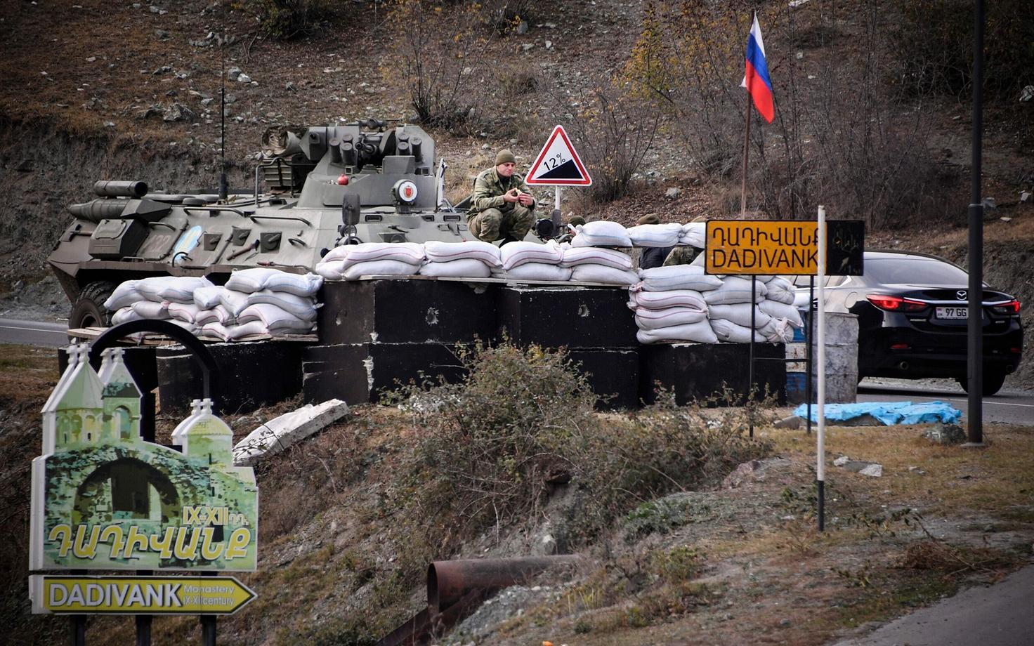 Venemaa sõjaväelased Mägi-Karabahhis.