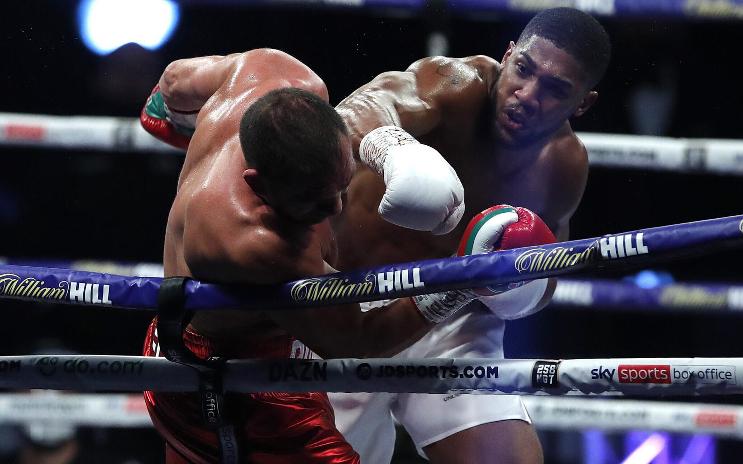 Kubrat Pulev ja Anthony Joshua