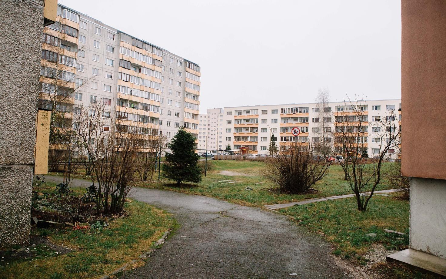 Многоквартирные дома в Ласнамяэ.