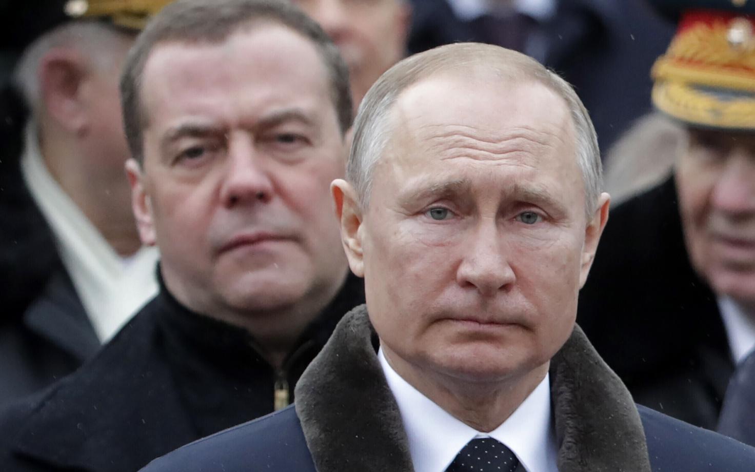 Vladimir Putin ja Dmitri Medvedev