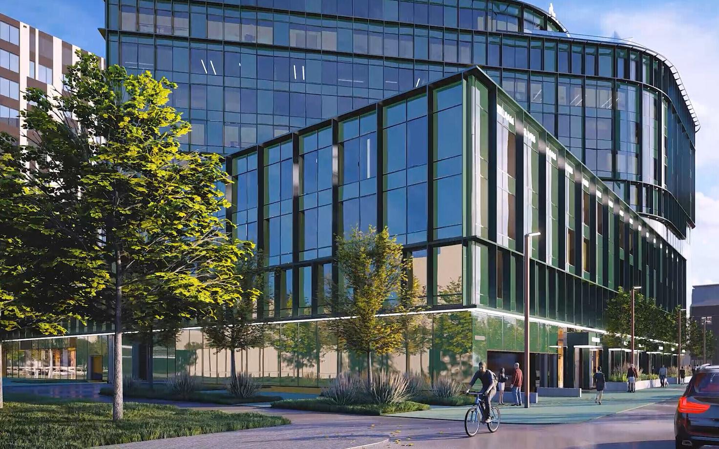 Rajatav Alma Tominga maja Ülemistel.