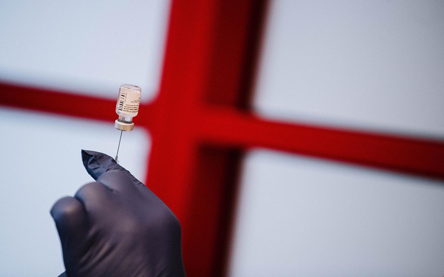 Koroonaviiruse vastu vaktsineerimine.