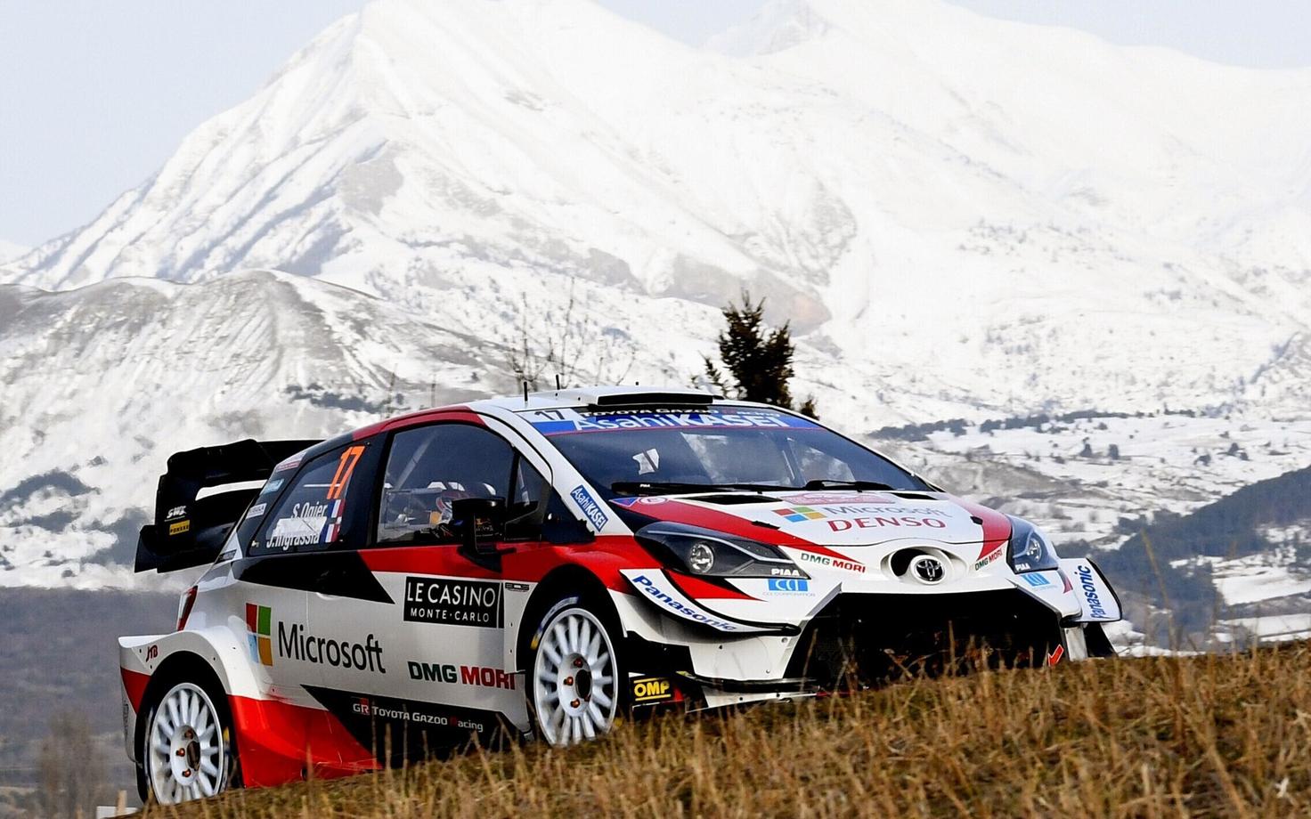 Sebastien Ogier ja Julien Ingrassia eelmise aasta Monte Carlo rallil.