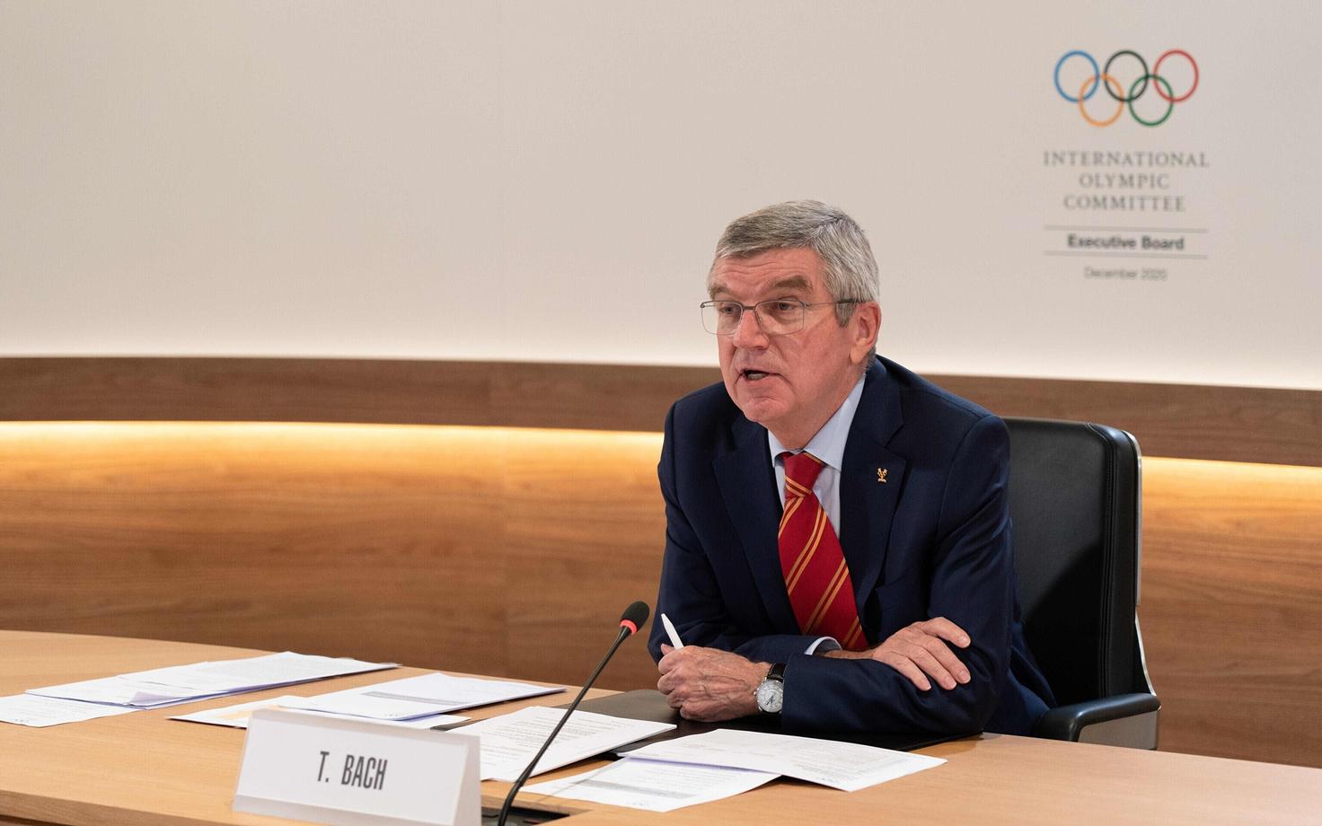 Глава МОК Томас Бах.