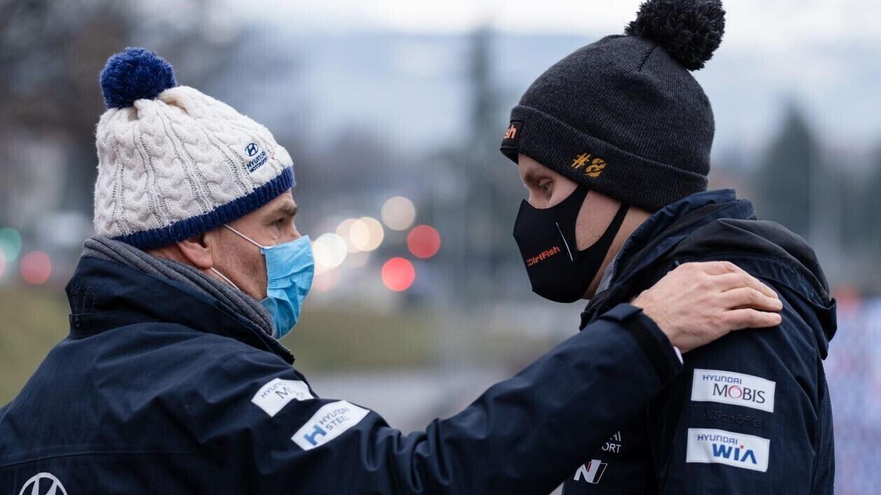 Andrea Adamo ja Ott Tänak Monte Carlo MM-rallil