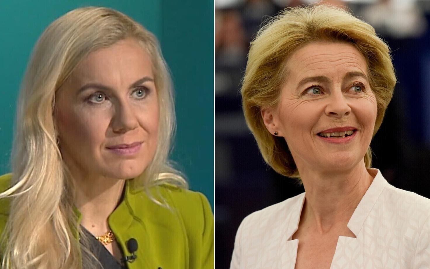 Kadri Simson ja Ursula von der Leyen