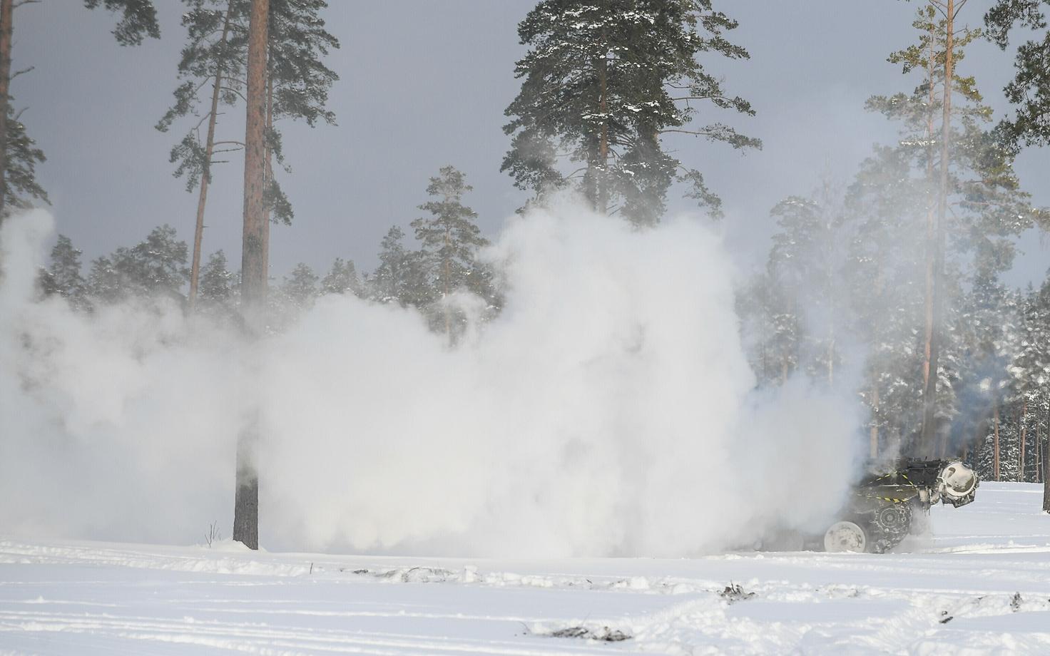 Учения «Зимний лагерь».