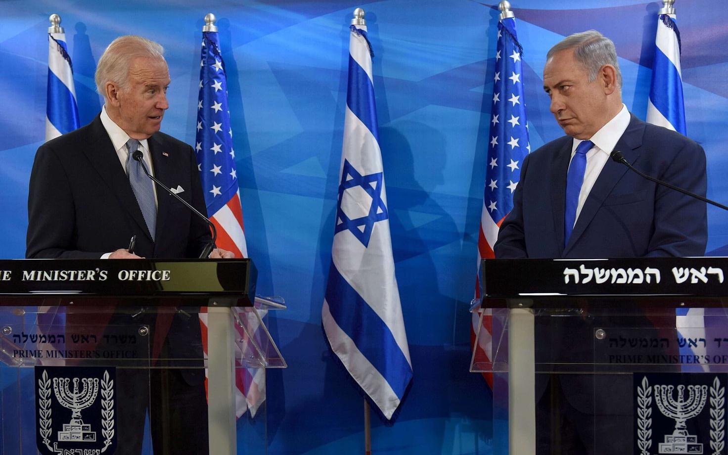 Biden ja Netanyahu 2016. aasta märtsis.