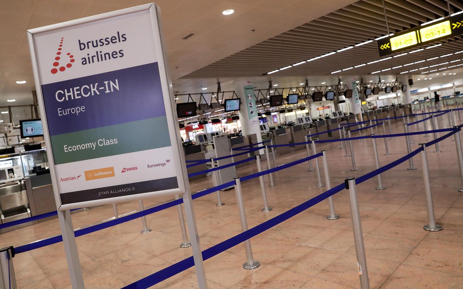 Reisipiirangud Belgia lennujaamas