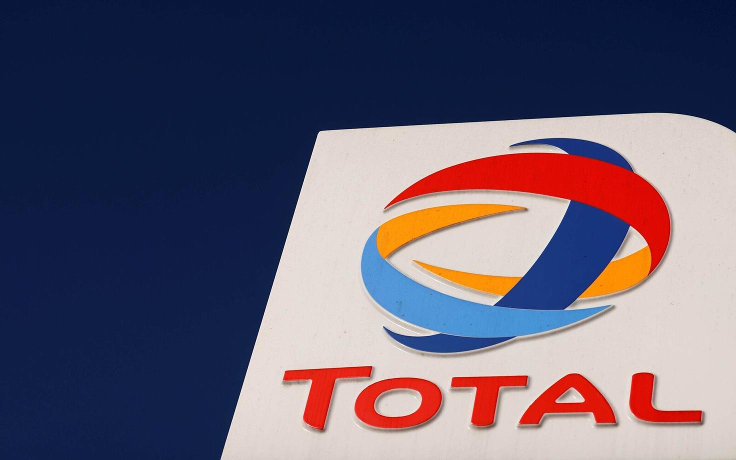 Prantsuse nafta- ja gaasikontserni Total logo.