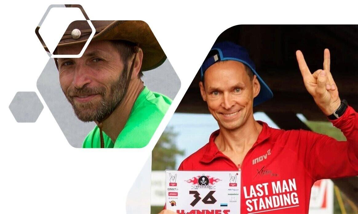 HMUVE kaks visamat jooksjat Alexander Khalyapin ja Hannes Veide.