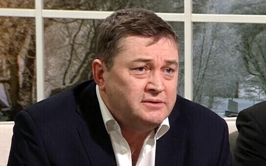 Сергей Середенко в студии ETV+.