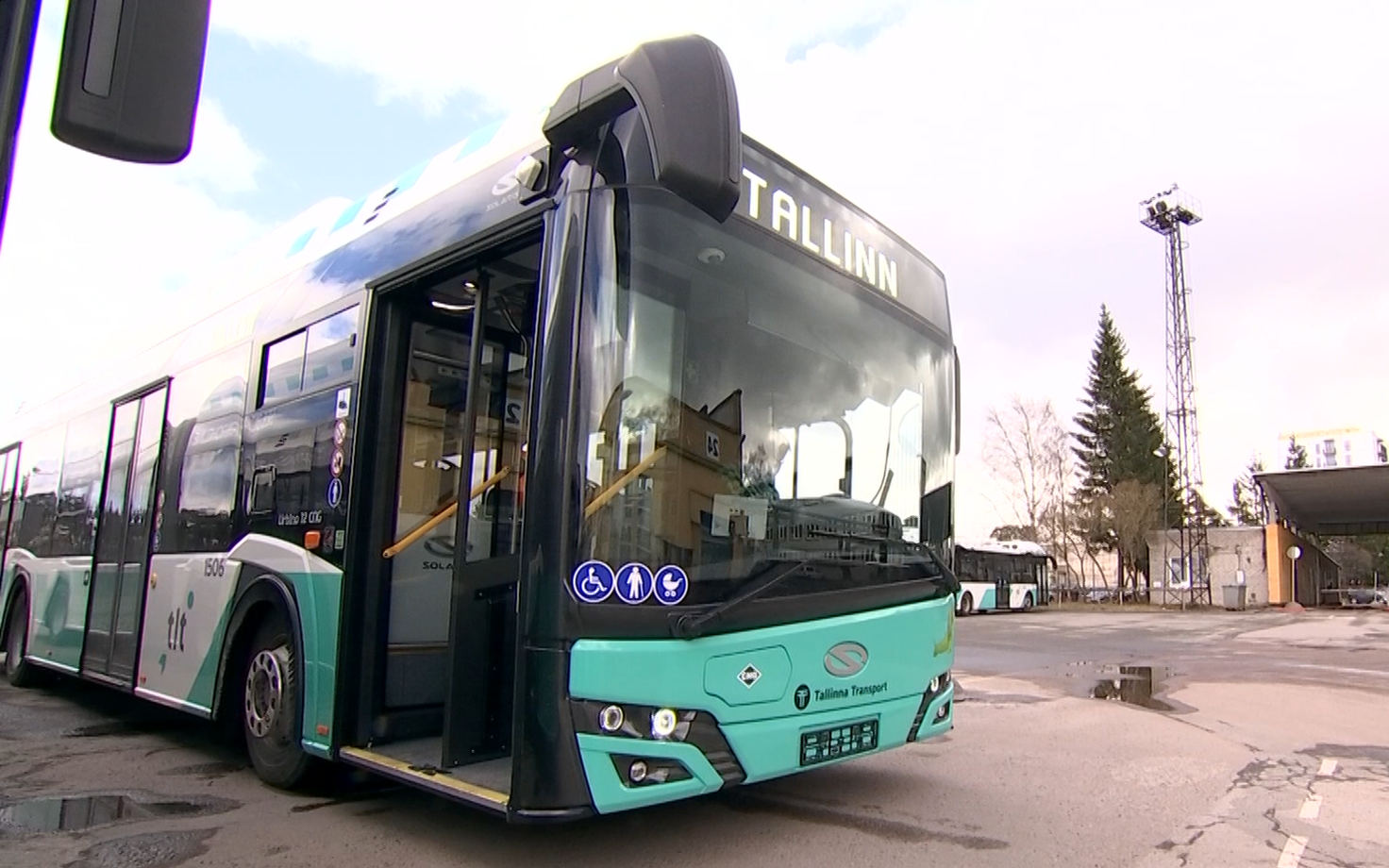 Таллиннский автобус. Иллюстративная фотография.
