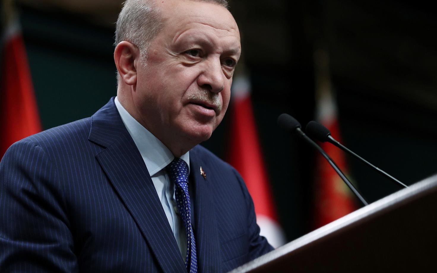Recep Tayyip Erdogan.