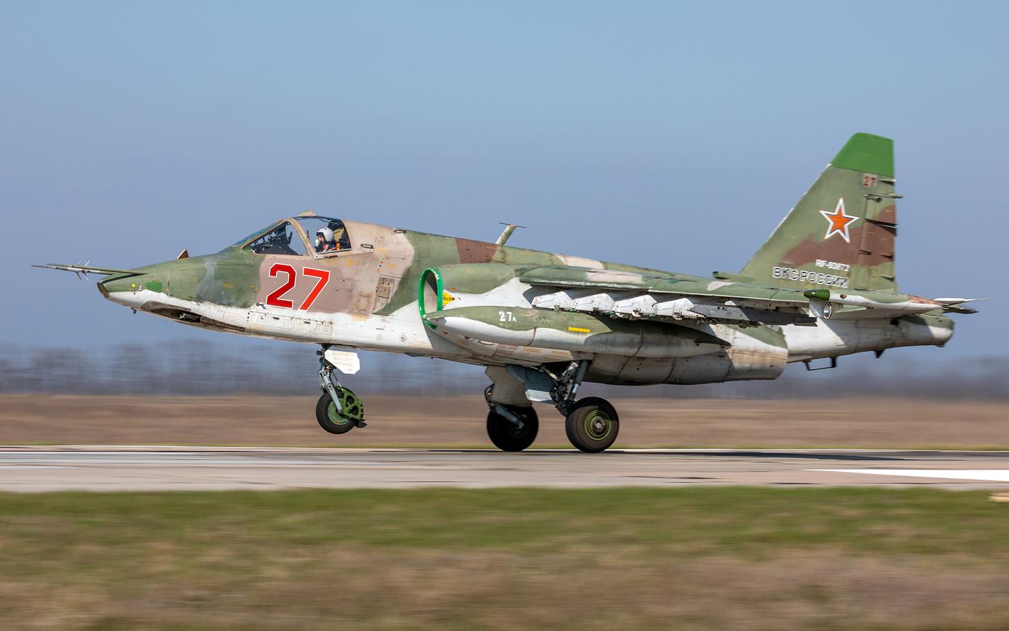 Vene hävitaja Su-25SM