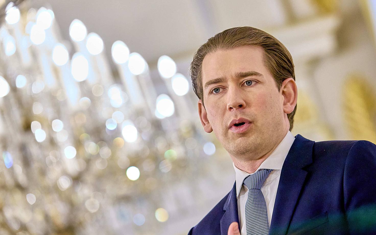 Austria kantsler Sebastian Kurz