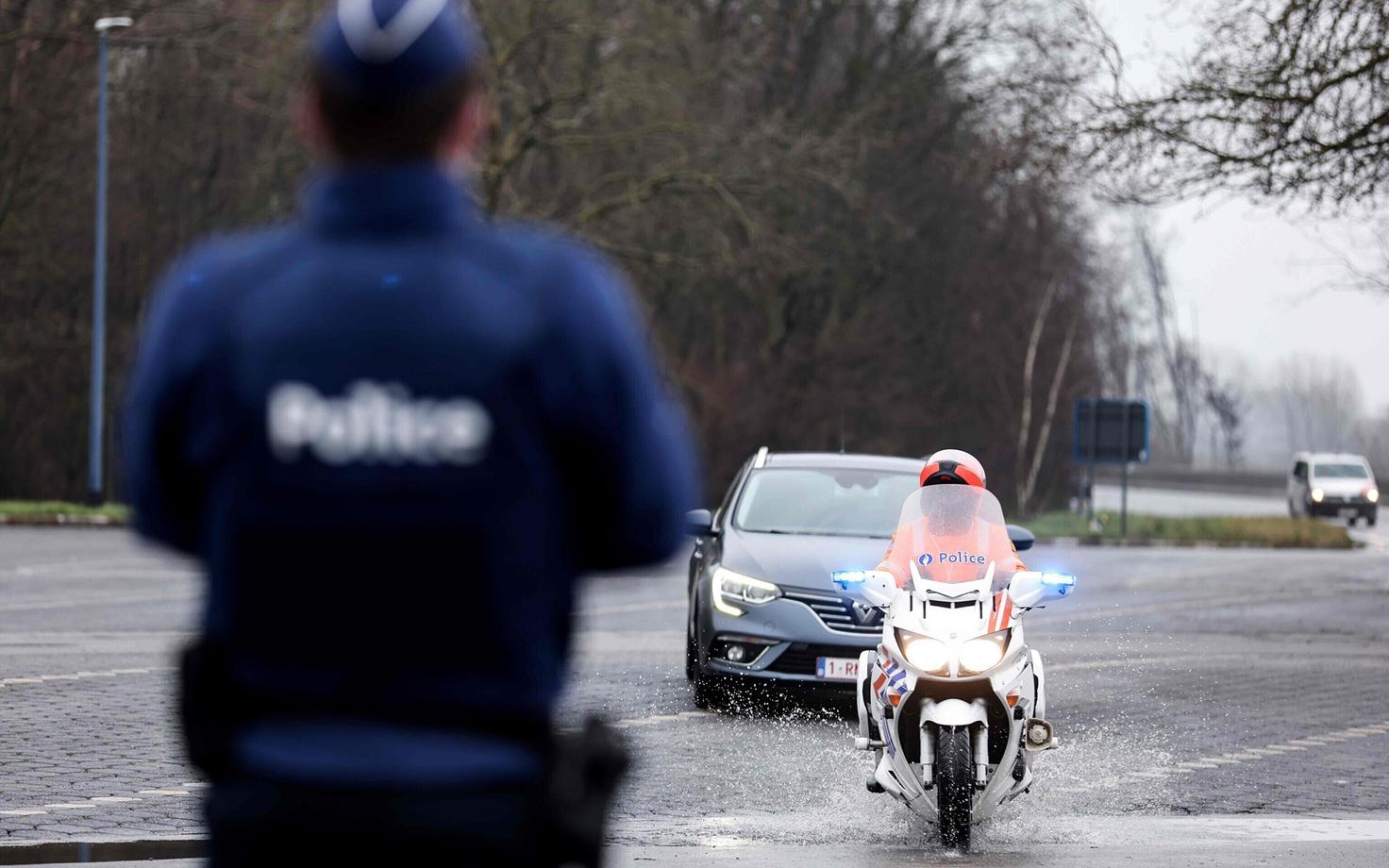 Piirikontroll Prantsusmaa ja Belgia piiril