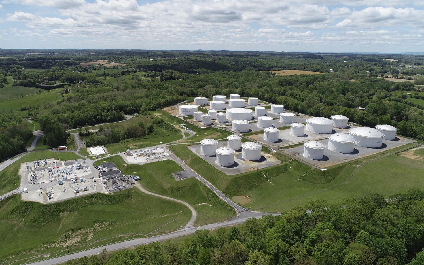 Osa USA suurimast naftataristust Colonial Pipeline.