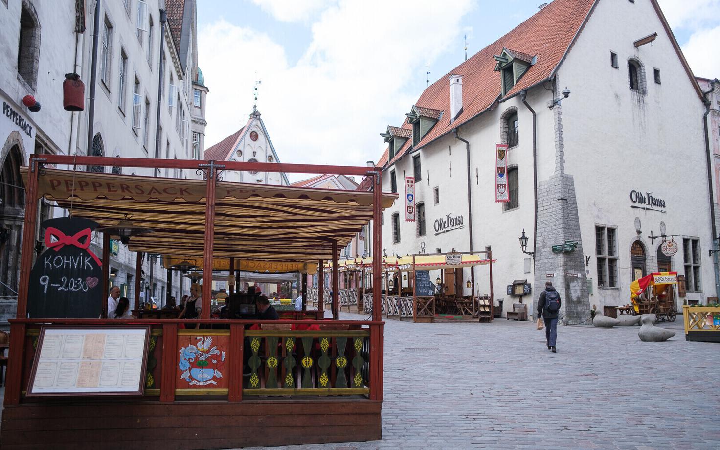 Tallinn's Old Town.