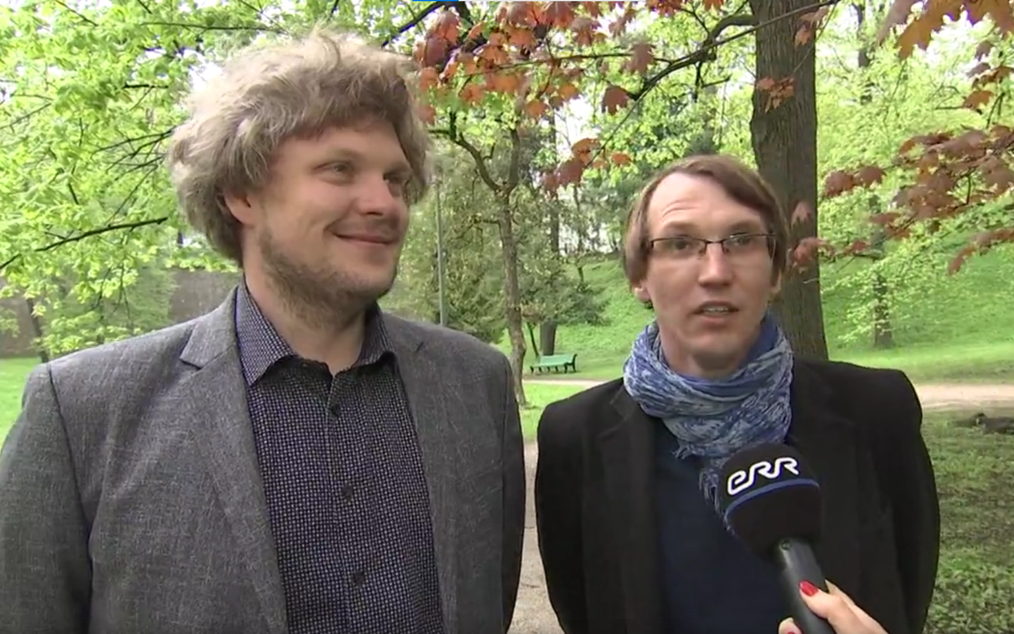 Уку Уусберг и Михкель Кюбар.