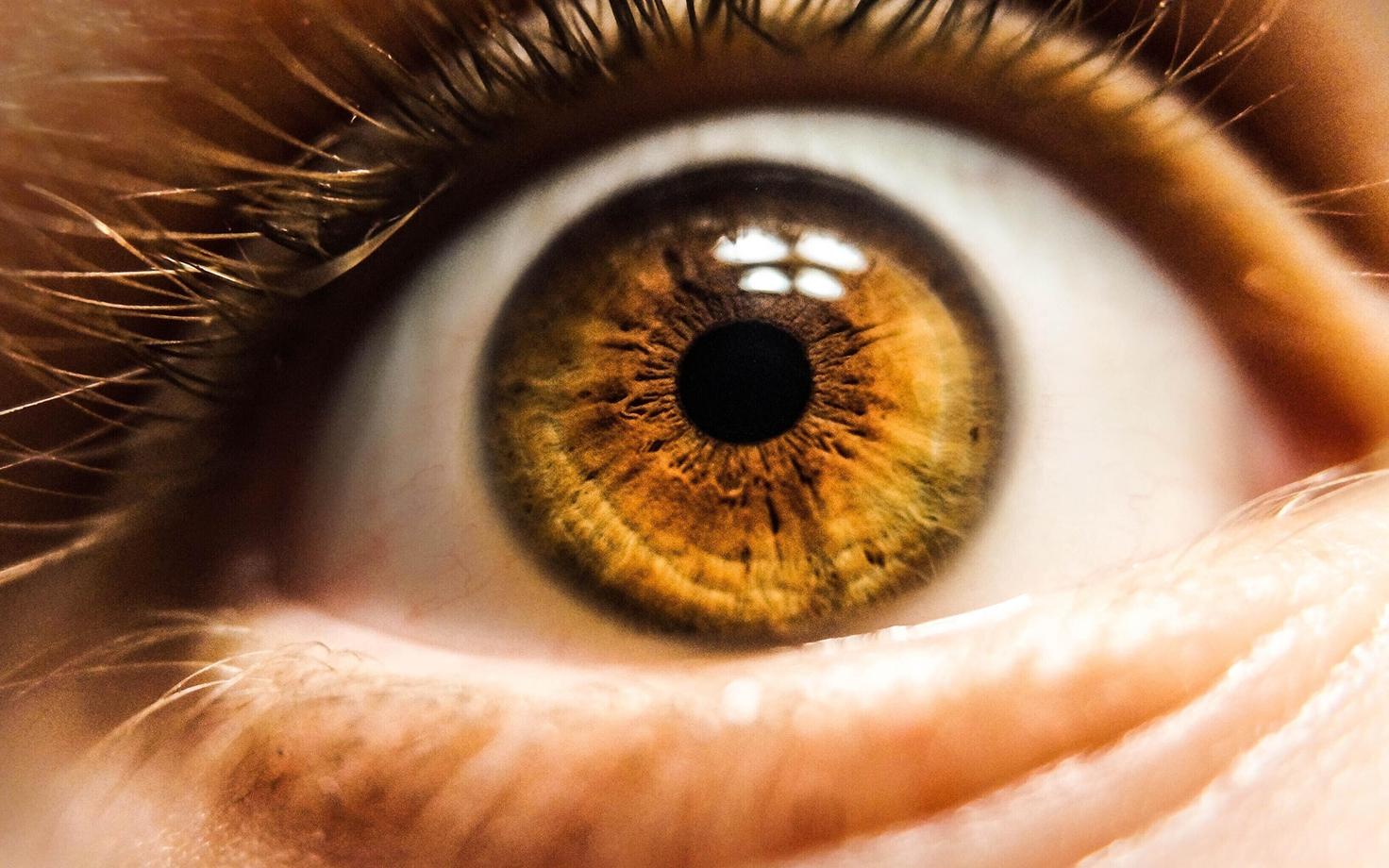 Inimeste silmaava ehk silmatera on tavaliselt musta värvi ja ümmargune.