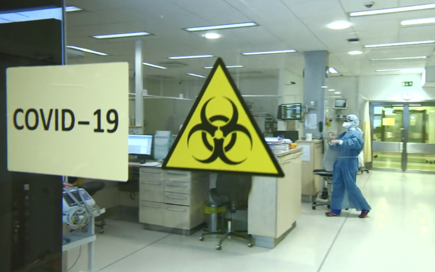 COVID-отделение в больнице.