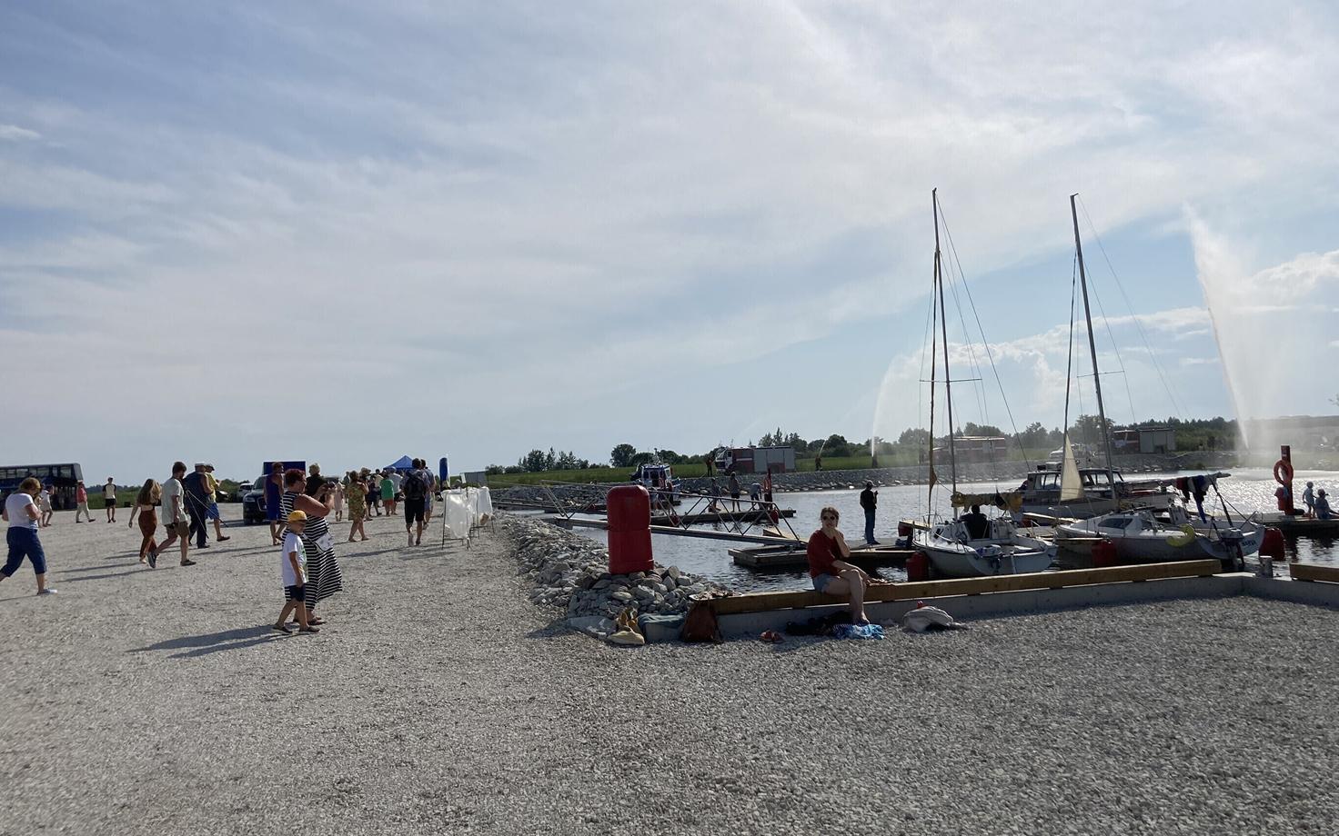 Васкнарвский порт.