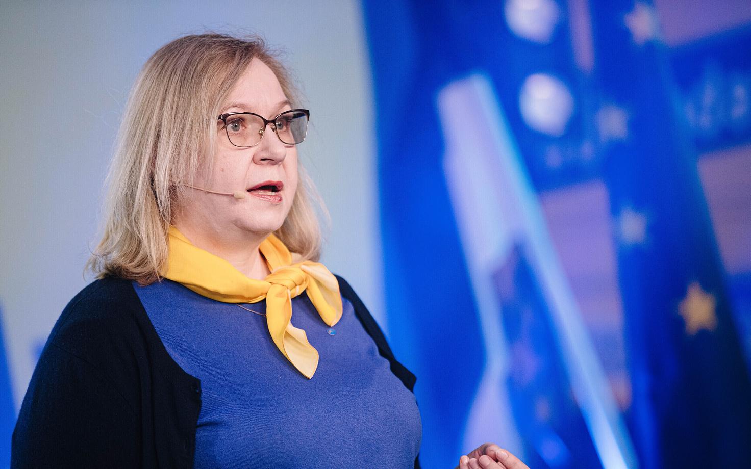 Acting finance minister Maris Lauri (Reform).