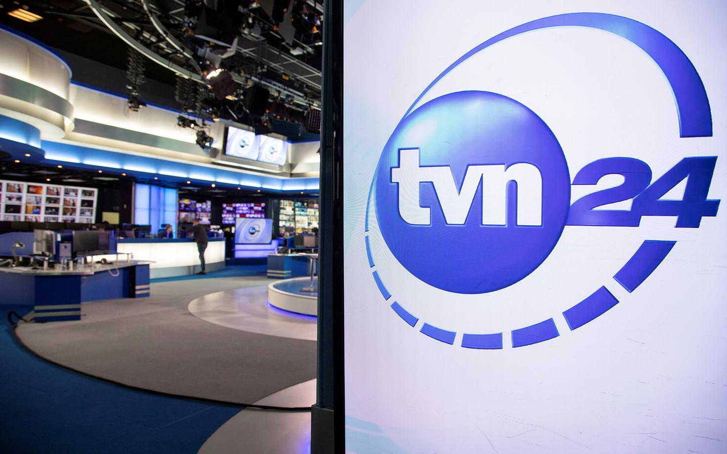 TVN24 stuudio Varssavis.