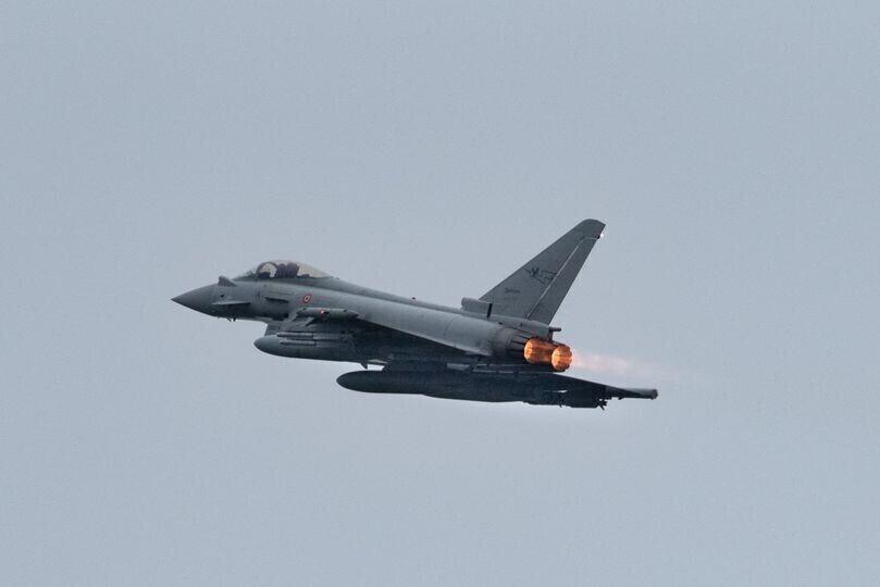 Eurofighter Typhoon ВВС Италии.
