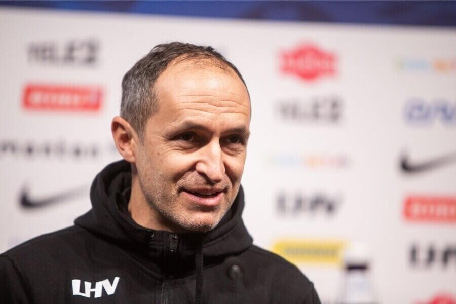 Главный тренер сборной Эстонии по футболу Томас Хэберли.