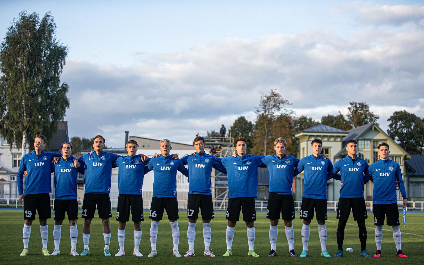 Молодежная сборная Эстонии по футболу.