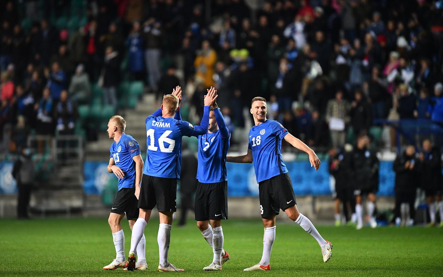 Футболисты сборной Эстонии попробуют дать бой фавориту.