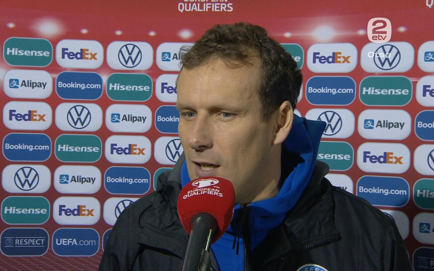 Константин Васильев не смог помочь сборной Эстонии.