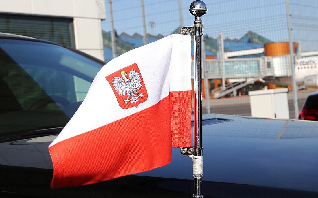 Флаг Польши.
